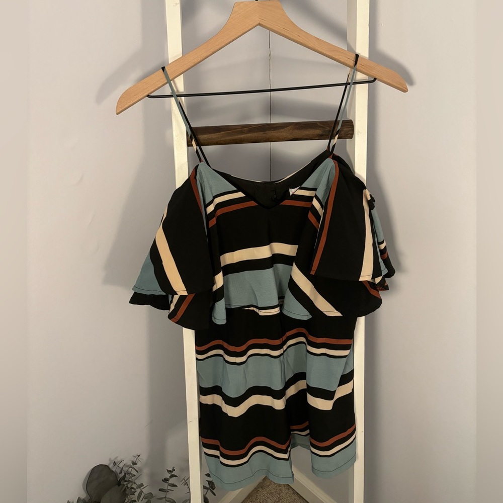 Adorable Open Shoulder Romper